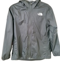 The North Face DryVent Girls Youth Mesh Lined Black Windbreaker Jacket XL 18