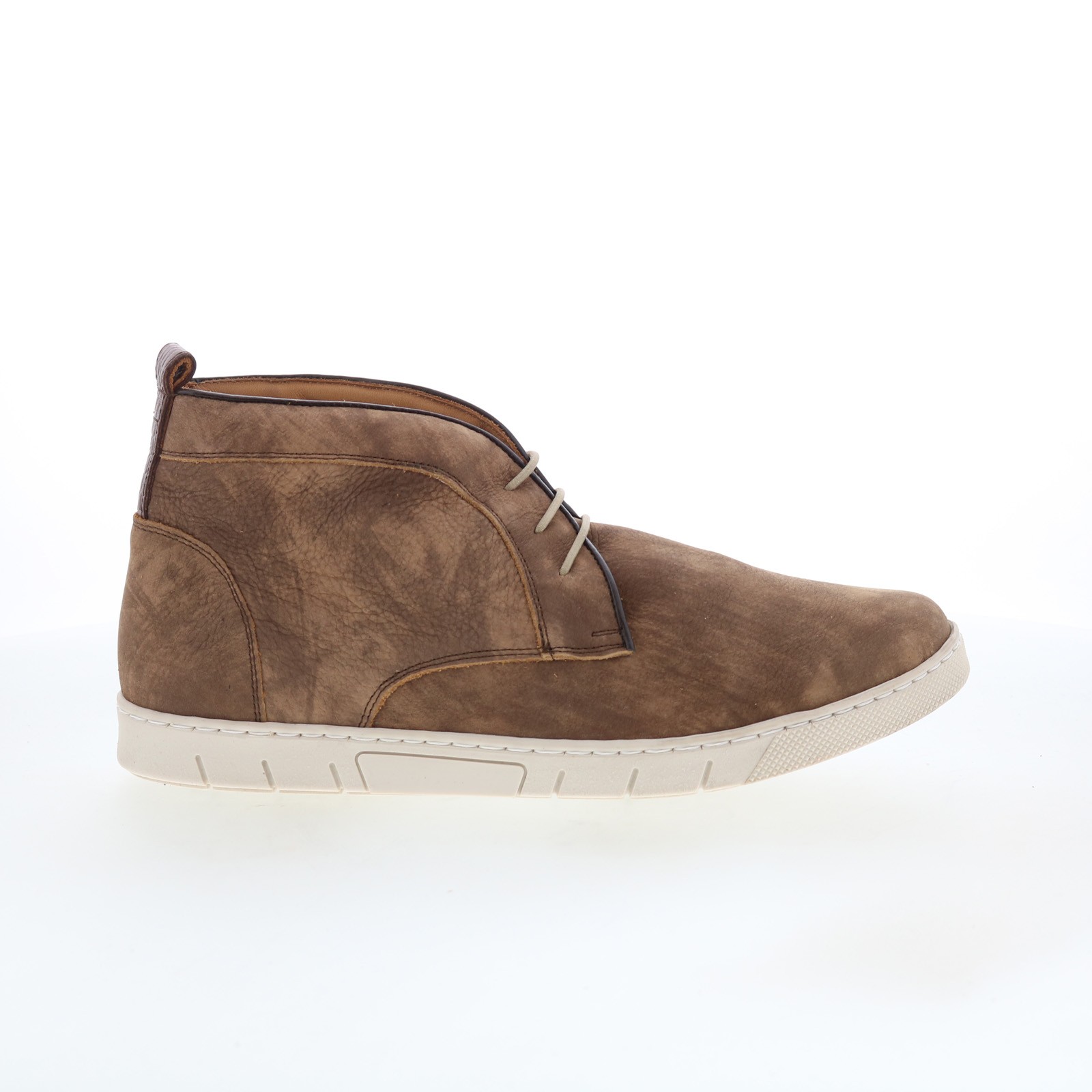 T.B. Phelps 3017-9-100 Mens Brown Leather Lace Up Chukkas Boots 9