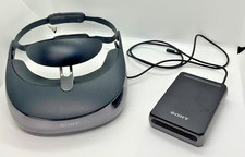 Sony HMZ-T3W Personal 3D Viewer 7.1ch Virtual SurroundHead Mounted Display Used