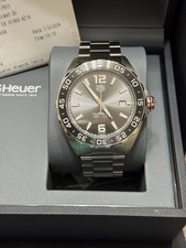 2024 With Receipt TAG Heuer Formula 1 Gray Men's Watch - WAZ2011.BA0842 2