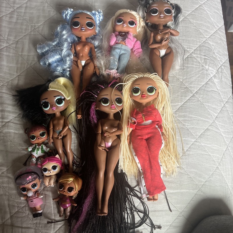 LOL Surprise OMG Dolls Lot Them PFashion Dolls Collectible Dolls Preowned