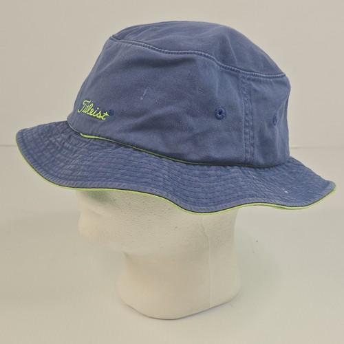 Titleist Blue Unisex Bucket Hat Cap Large-XL Golf Summer comfort RN#00476 - Picture 3 of 9