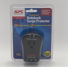New - APC SurgeArrest Notebook Surge Protector Model P1T New Sealed