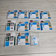  Lot of 11 HP 10 Ink Cartridges Cyan EXPIRED New Old Stock Lot of 11 