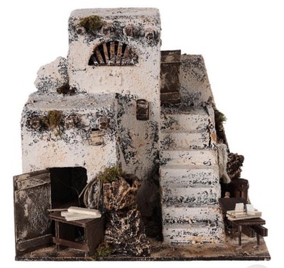Neapolitanisches Krippenzubehör. Araberhaus