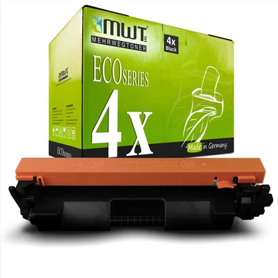 4x MWT ECO Toner für HP LaserJet Pro M-132-snw M-132-fp