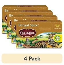 Celestial Seasonings 4-Pack Bengal Spice Herbal Tea Bags - Caffeine-Free