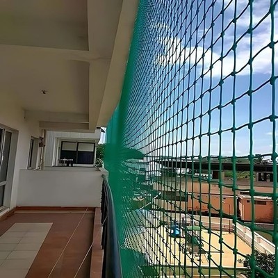 Cricket Net Children Safety net Nylon 6X8 FT 2 MM 30 Ply String Size 44 mm Hole
