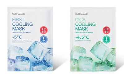 CellFusion C Post Alpha First/Cica Cooling  Hydrogel Face Facial Mask  SET
