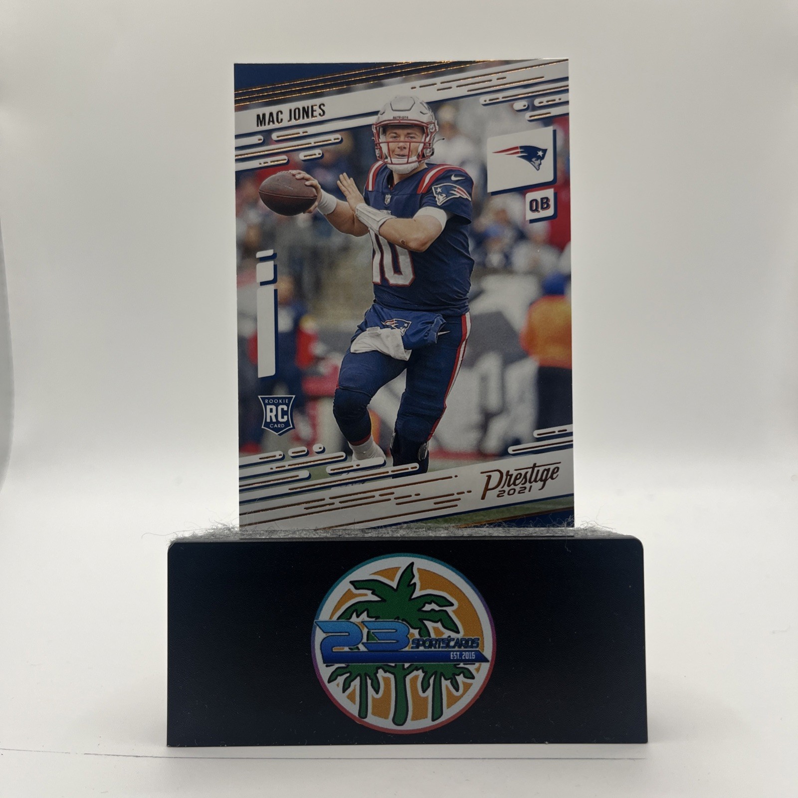 2021 Panini Chronicles Prestige #205 Mac Jones Prestige Rookies Update
