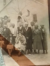 Antique African American Cabinet* Colored Church Congregation * NASHVILLE TENNES