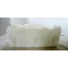 Vintage 1960's Anchor Hocking Milk Glass Grape Vine Pattern Planter
