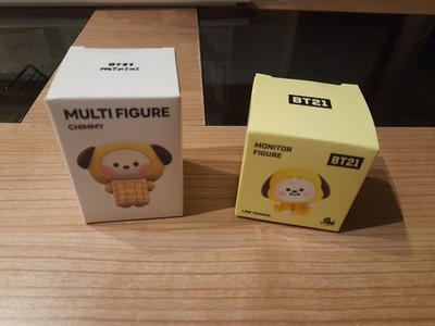 BTS LINE FRIENDS BT21 Monitorfigure + Multi Figue minini 2er - Set Chimmy Jimin