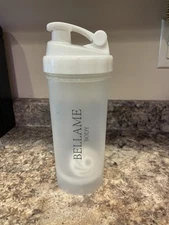 Bellame Shaker Bottle 24oz w/shaker ball & flip cap, dishwasher safe, non toxic