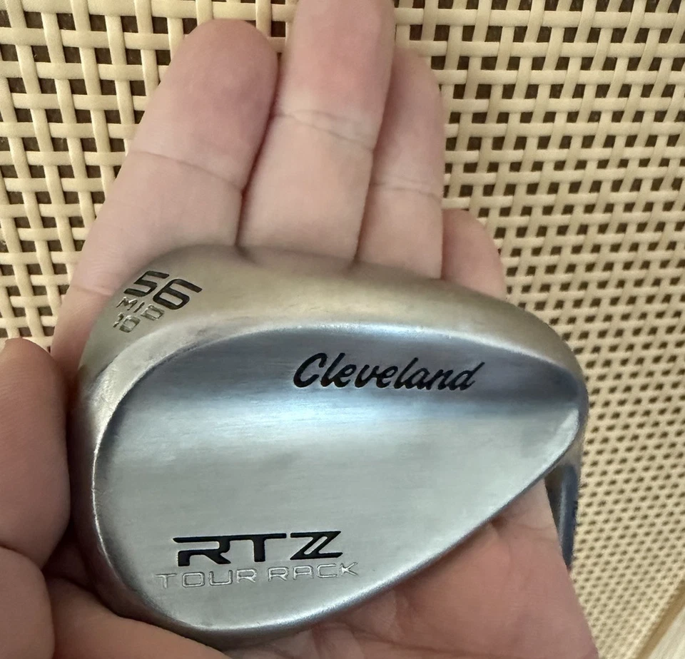 Cleveland RTZ Tour Rack 56 Mid Grind Sand Wedge Head Only - Image 2 of 4