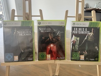Xbox 360 Sherlock Holmes Trilogie