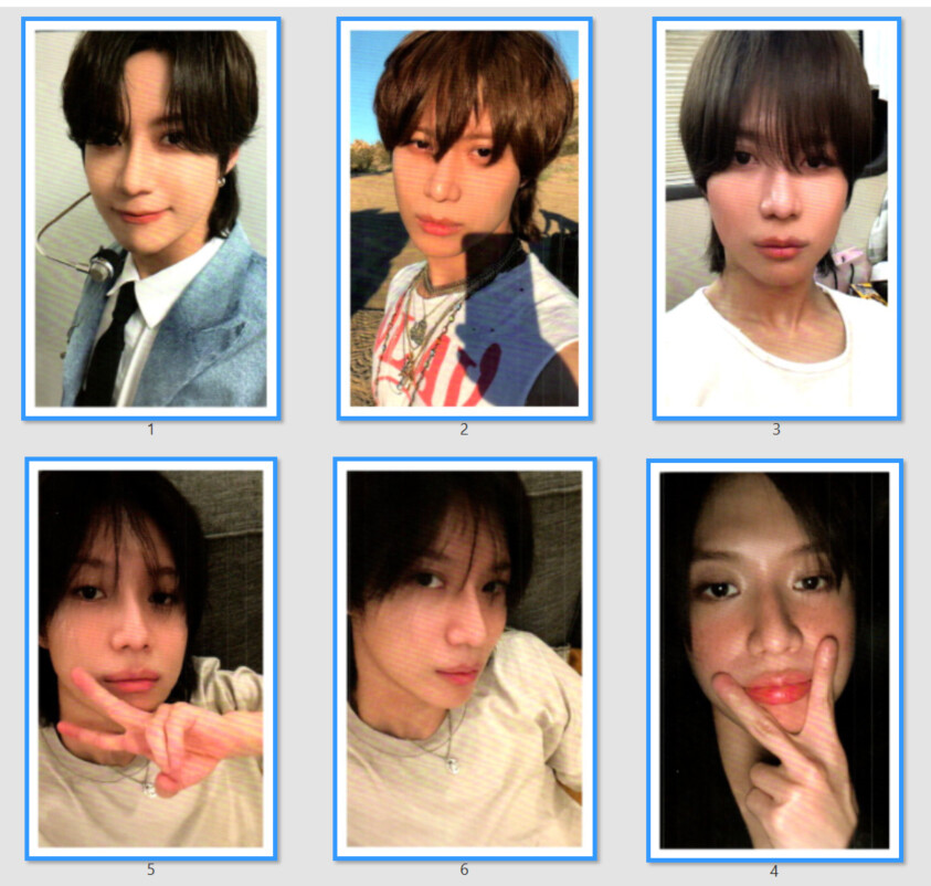 SHINee TAEMIN フォトカード 3枚セット SHINee Authentic Official PHOTOCARD TAEMIN - The 3rd Mini