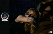 THOMASIN MCKENZIE SIGNED LAST NIGHT IN SOHO 11X14 PHOTO BECKETT BAS COA