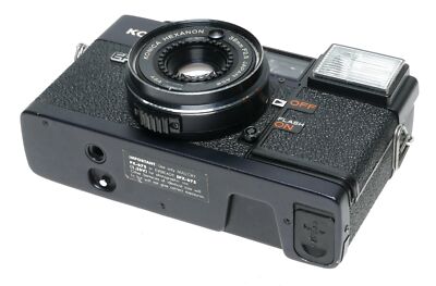 Konica C35 EF Electronic Flash Film Compact Camera Hexanon 38mm F2
