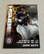 2020 Stadium Club Bash And Burn #BAB-6 Juan Soto Nationals