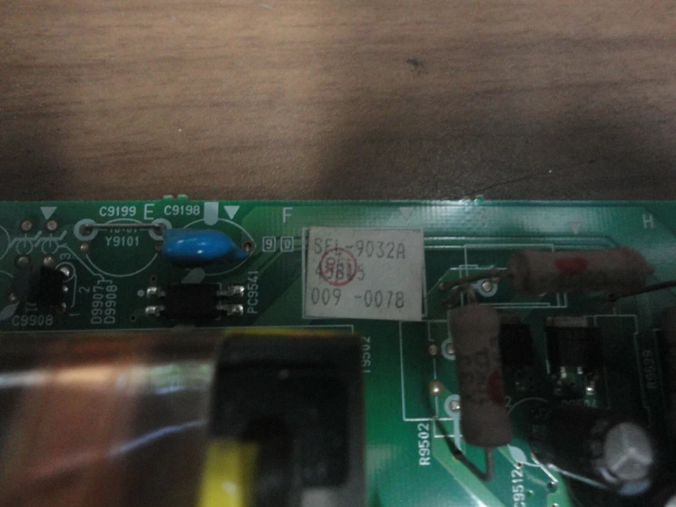 JVC POWER SUPPLY BOARD SFL-9032A USED IN MODEL LT-40X776. FREE US SHIPPING - Image 2 of 3