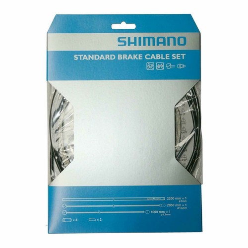 Shimano Brake Cable Set Outer Housing, Inners & Caps, MTB, Road