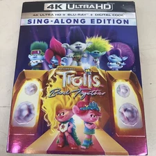 Trolls Band Together (4K Ultra HD + Blu-ray + Digital) [4K UHD] DVDs