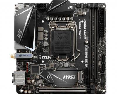 MSI MPG Z390i Gaming Edge AC LGA1151 DDR4 SDRAM Intel Z390 Motherboard