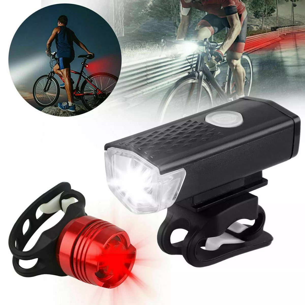 Luz Bicicleta LED Recargable