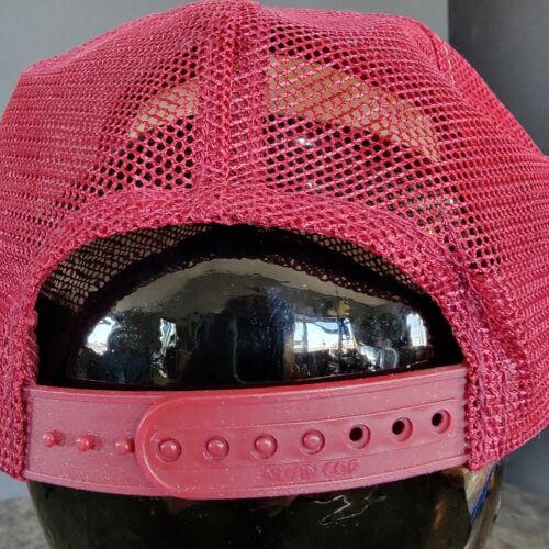 Vtg Bronco Aladdin WY pop 15 Wyoming Hat Snapback Trucker Adjustable mesh nissan - Picture 4 of 9