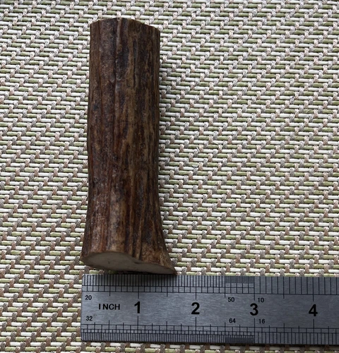 New Arrived Moose Antler Stag Taper Roll Knife Scale Handle Materials - Picture 4 of 5