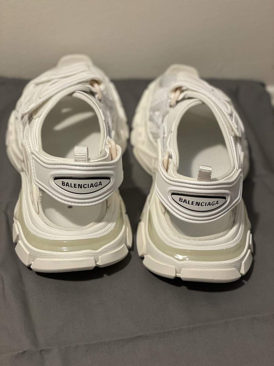 BALENCIAGA Track Sandals Strap White WMNS USA 7/Euro 37 $839 BALENCIAGA Track Sandals Strap White WMNS USA 7/Euro 37 $839