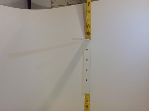6 x 8 Bracket White L Angle Iron Corner Brace Joint Metal Install Shelf Cabinet - Picture 4 of 11