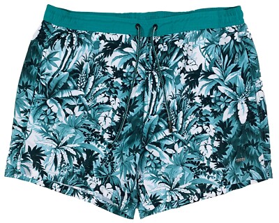 Hugo Boss★Tropical Floral/Leaf メンズ水着 5\