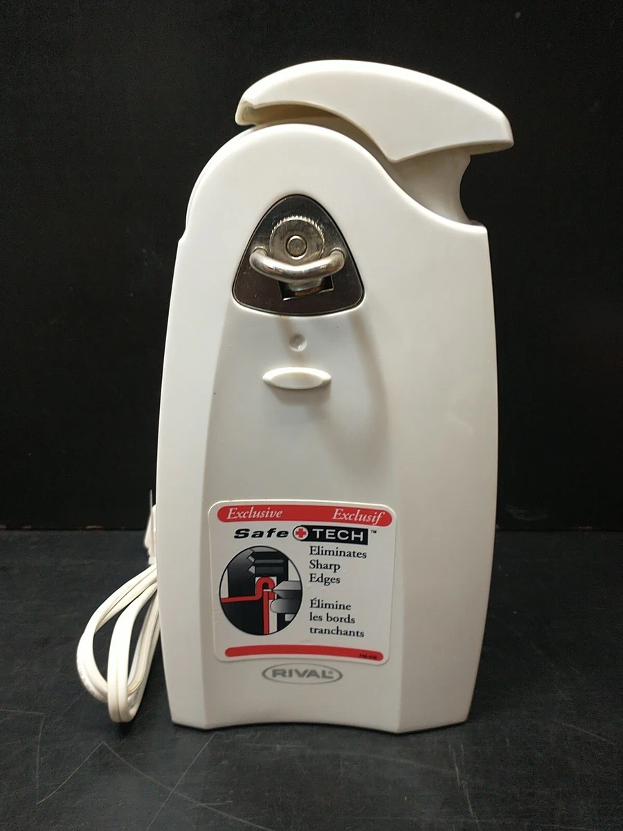 Vintage Rival Electric Can Opener Model cn795 Knife Sharpener No