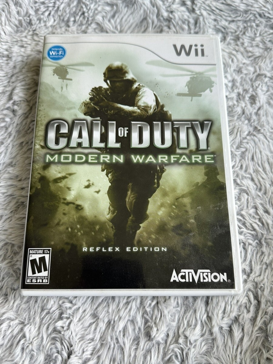 Reflex Edition Call Of Duty Advanced Warfare Wii U A+ SEALED Call
