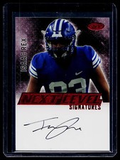 2023 SAGE HIT #NLS-IR Isaac Rex Next Level Signatures Red