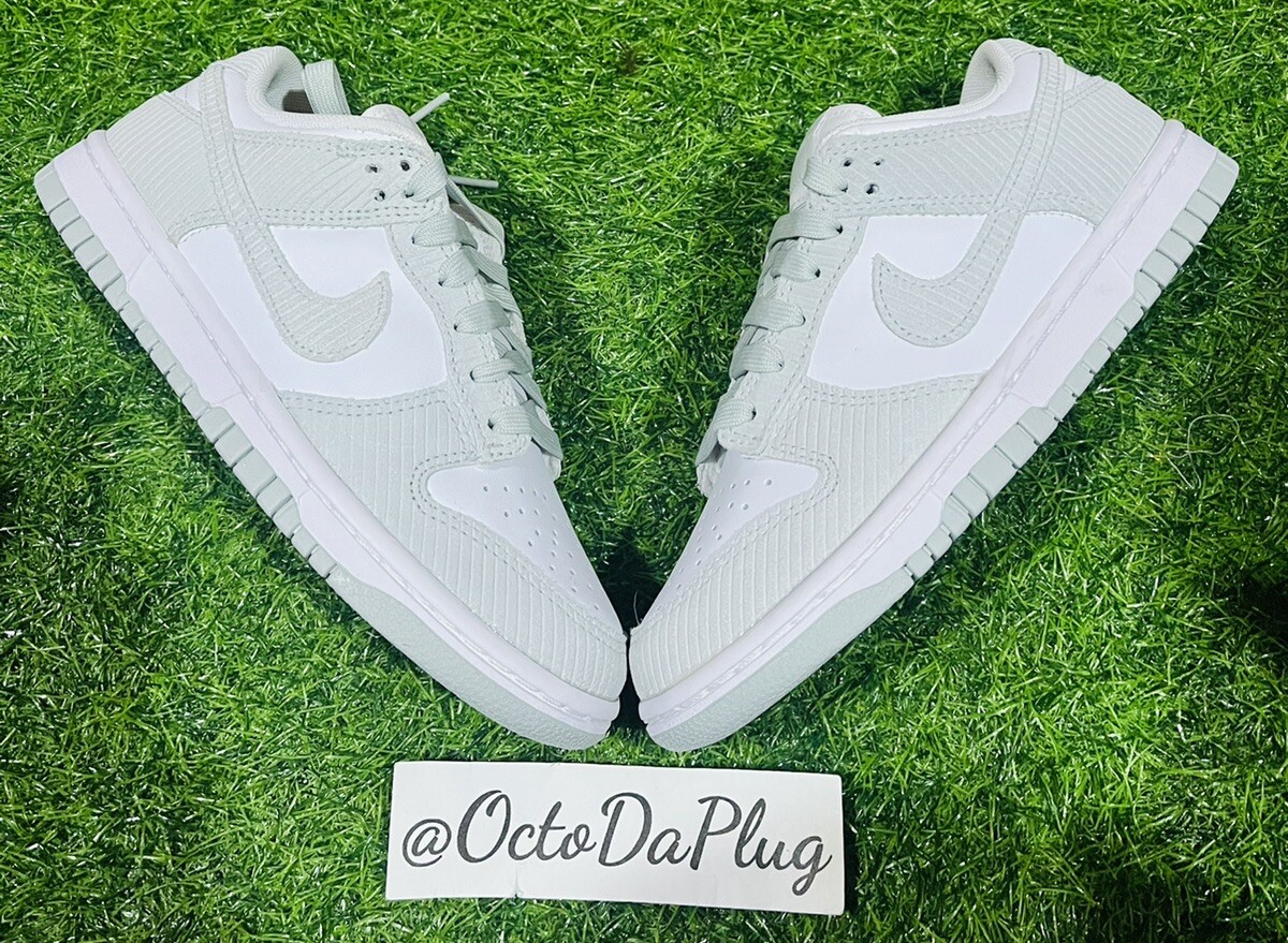 Size Nike Dunk Low Light Silver Corduroy W for sale online