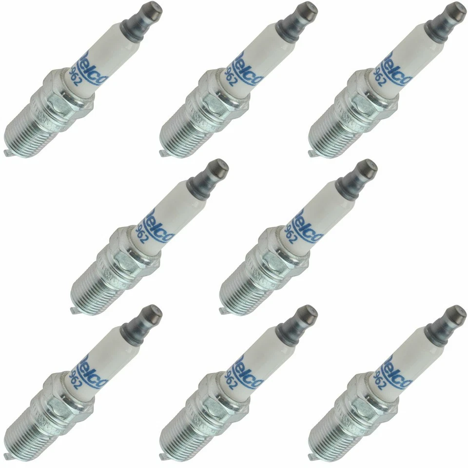 Juego de 8 bujías de encendido AC Delco 41-962 Platinum para Chevy GMC Buick nuevas Foto 2 de 4