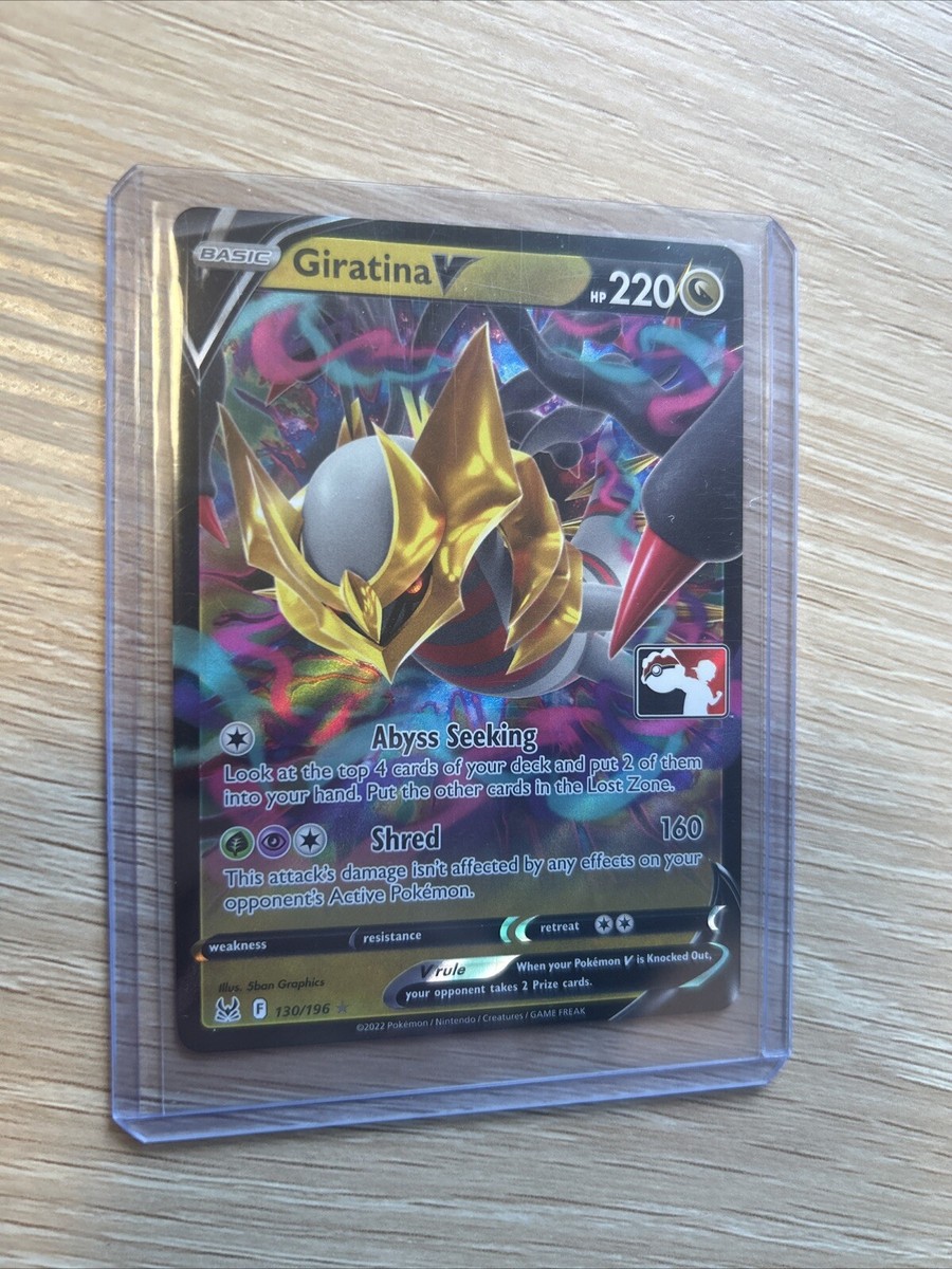 Giratina V Pokemon Card Play! Prize Pack Series 3 Stamped Promo Pokemon TCG Giratina V Pokemon Card Play! Prize Pack Series 3 Stamped Promo Pokemon TCG