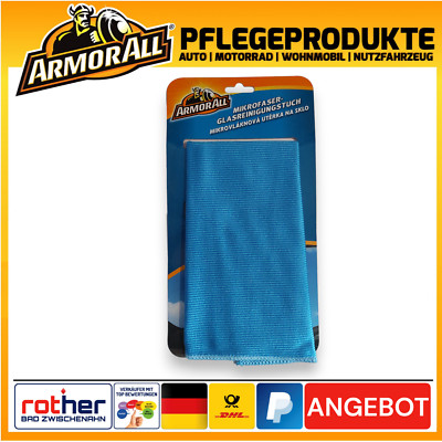 ARMOR ALL Mikrofaser- Glasreinigungstuch für Autopflege und Haushalt