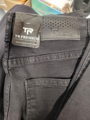 tailored recreation premium 32/32 SKINNY FIT BLACK PANTS