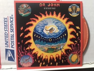 RARE CD Card Sleeve Dr John In The Right Place Wrong Time Same Old Qualified