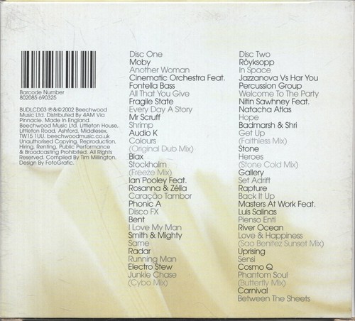 VARIOUS ARTISTS - SAINT GERMAIN LOUNGE - 24 TRACK 2 X CD DIGIPAK - 2002 - Picture 2 of 2