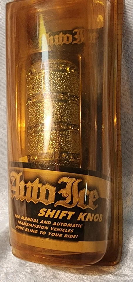 PERILLA DE CAMBIO DE HIELO AUTOMÁTICA VINTAGE para coches de transmisión manual y automática BLING nueva Foto 2 de 4