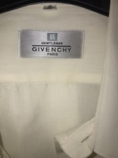Givenchy Paris men s long sleeve dress shirt size 16.5 loose medium to fit large