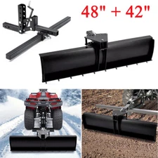 ATV/UTV 3-Position Blade with 1-Point Lift System for Soil Leveling Snow Plowing