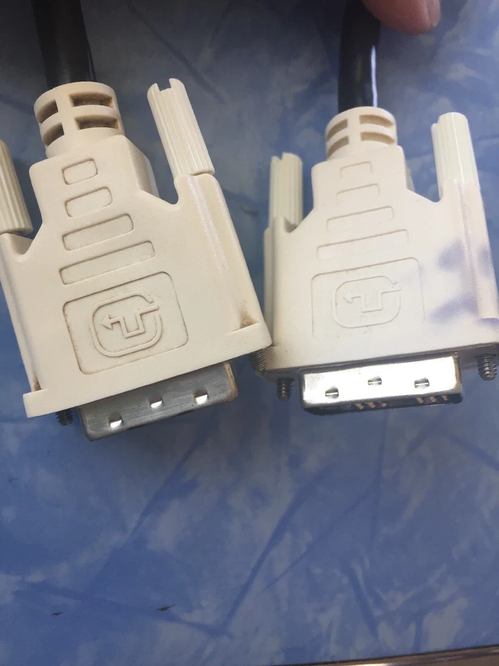 Genuine HP Hewlett Packard 19 Pin Male-Male DV004J DVI Digital Cable PREOWNED - Image 3 of 4