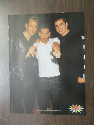 LFO & LANCE BASS OF N'SYNC PIN UP BOP TEEN MAGAZINE PICTURE CLIPPING V38