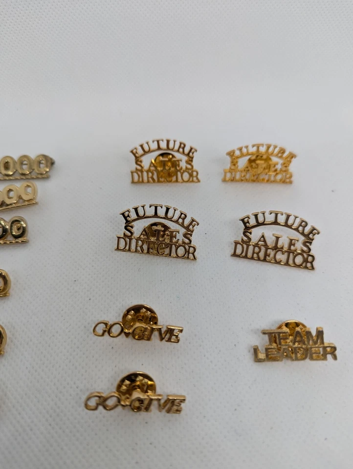 Prendedores consultores Mary Kay X13 uno faltante trasero Foto 3 de 4